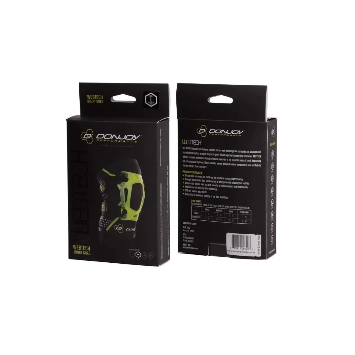 DonJoy  - DP151KB02-SGR-S - DP151KB02-SGR-S - Green, Lime (UPC: 888912066273) 2