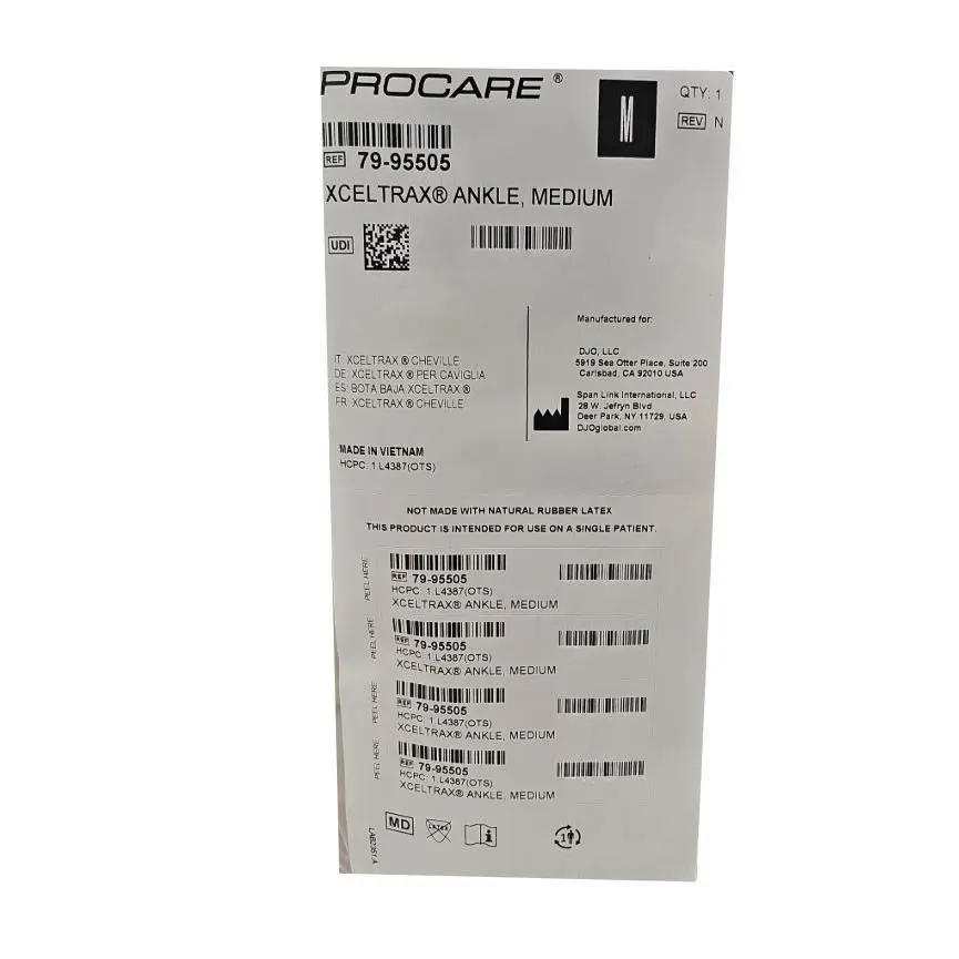 DonJoy  - Xcel Trax - Xcel Trax - 79-95505 - Black Orange 1