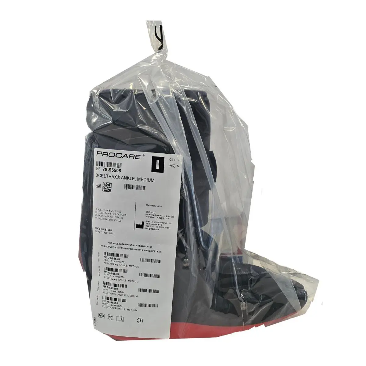 DonJoy  - Xcel Trax - Xcel Trax - 79-95505 - Black Orange 2