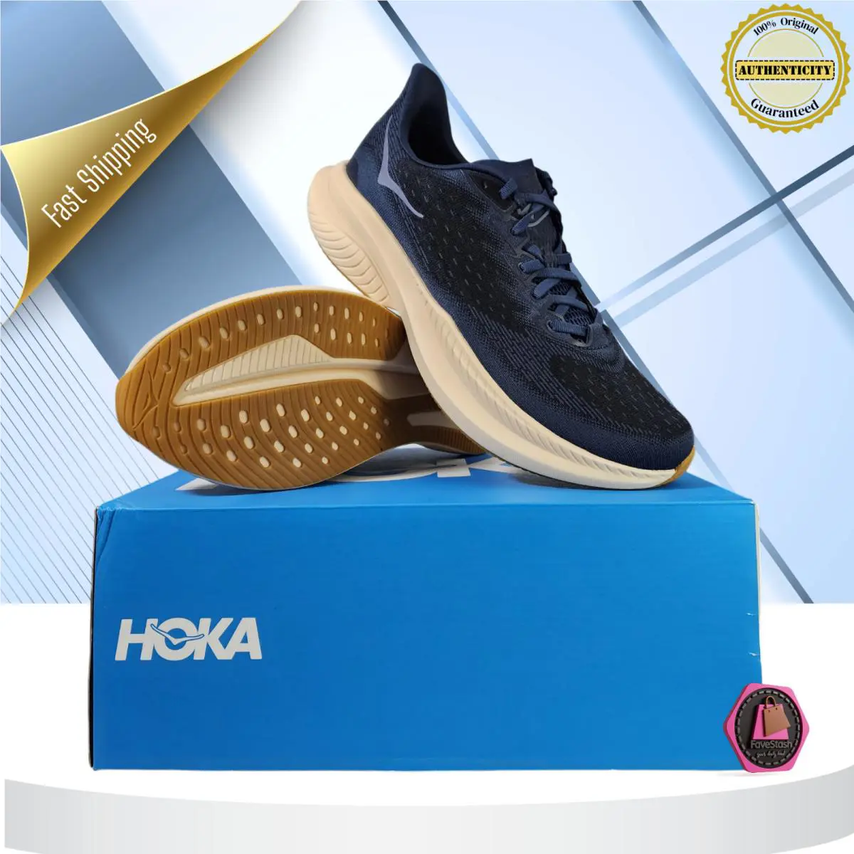 Hoka shoes - Hoka One One Mach 6 - 1164032/VCK - Blue 13