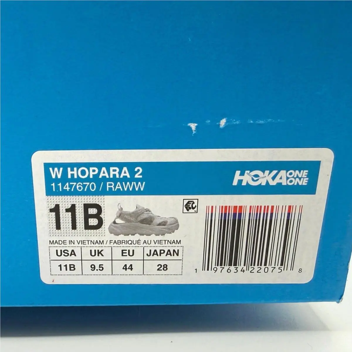 Hoka shoes - hoka one one hopara 2 - White (UPC: 197634220758) 9
