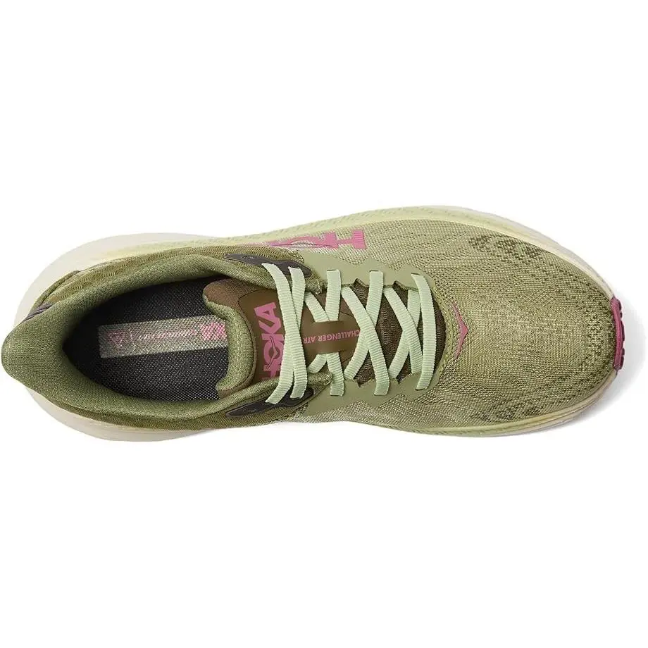 Hoka shoes - Forest Floor/Beet Root 3