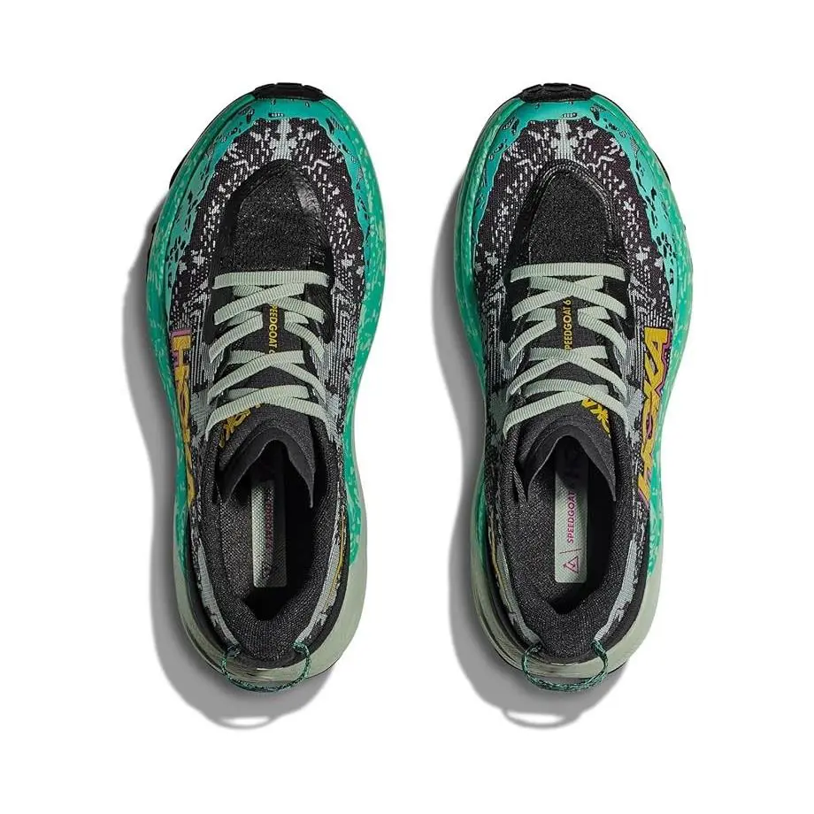 Hoka shoes - Black / Turquoise 4