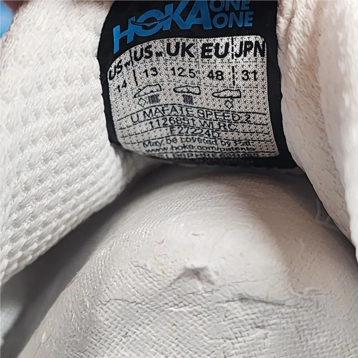 Hoka shoes - Hoka One One Mafate 2 - White 5