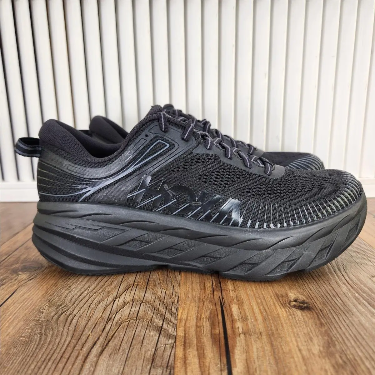 Hoka shoes - Hoka One One Bondi 7 - 1110518-BBLC - Black 0