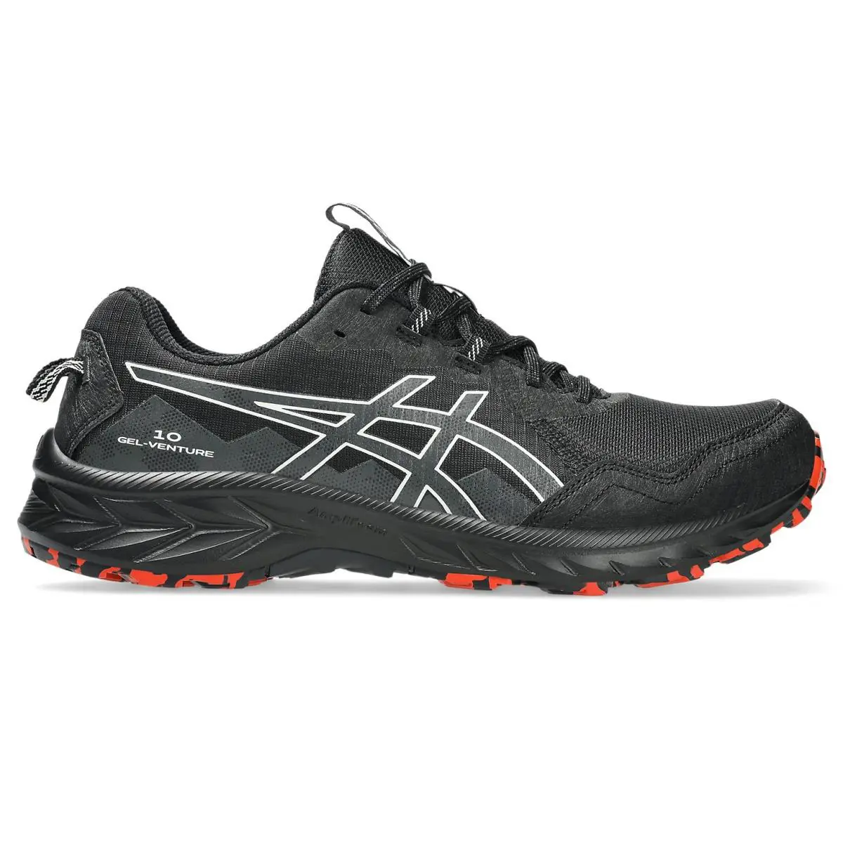Asics Men`s Gel-venture 10 Extra-wide 4E Running Shoes Black/lake Grey
