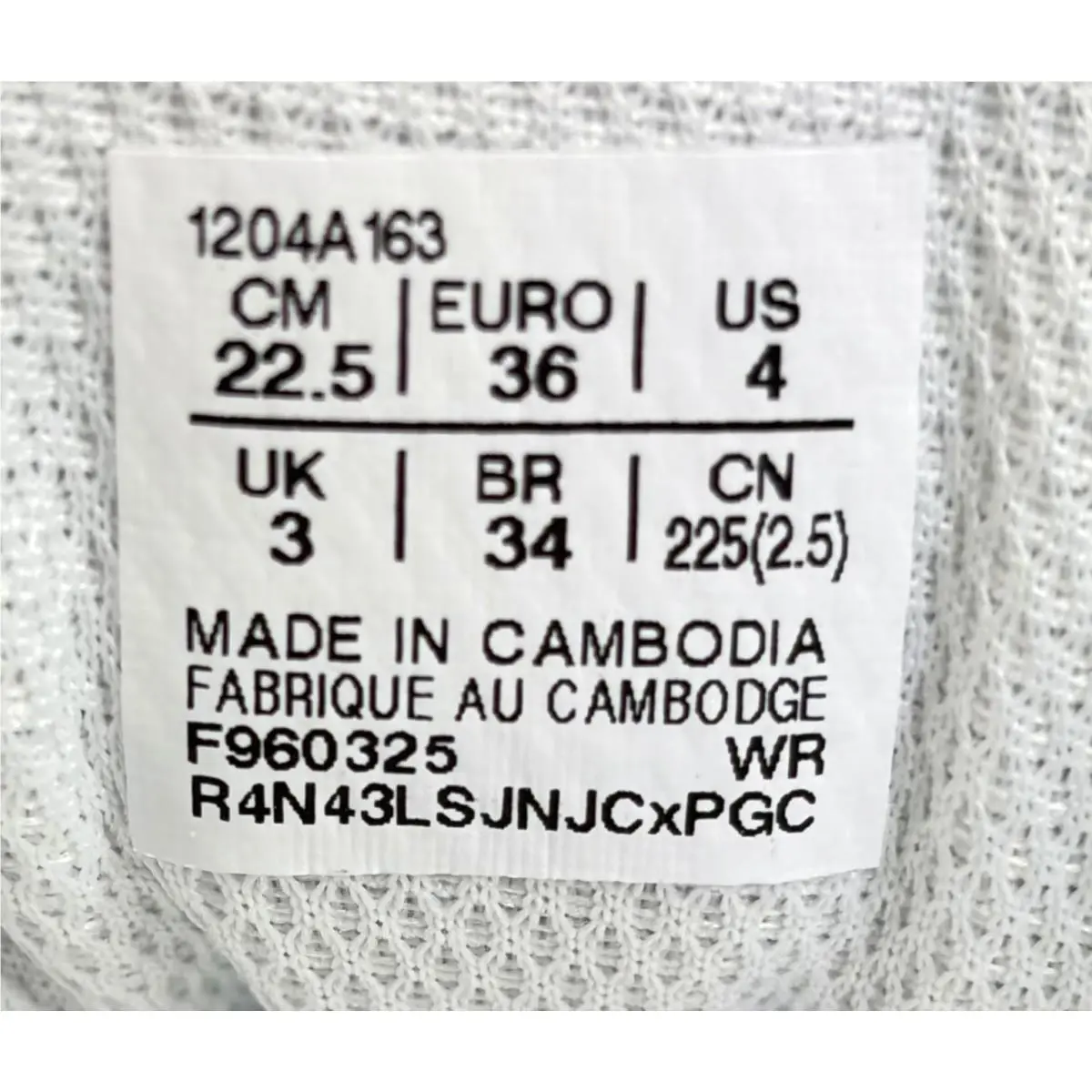 Asics shoes - ASICS GEL-1130 GS - White/Black/Aqua (UPC: 4550457610667) 7