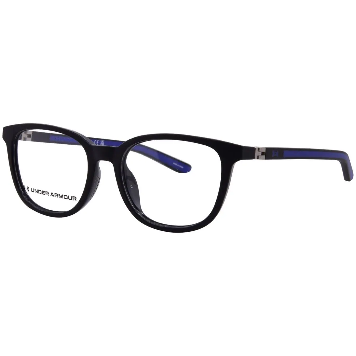 UA 9018 D51 Eyeglasses Frame Youth Kids Black/blue Full Rim 48mm by Under Armour
