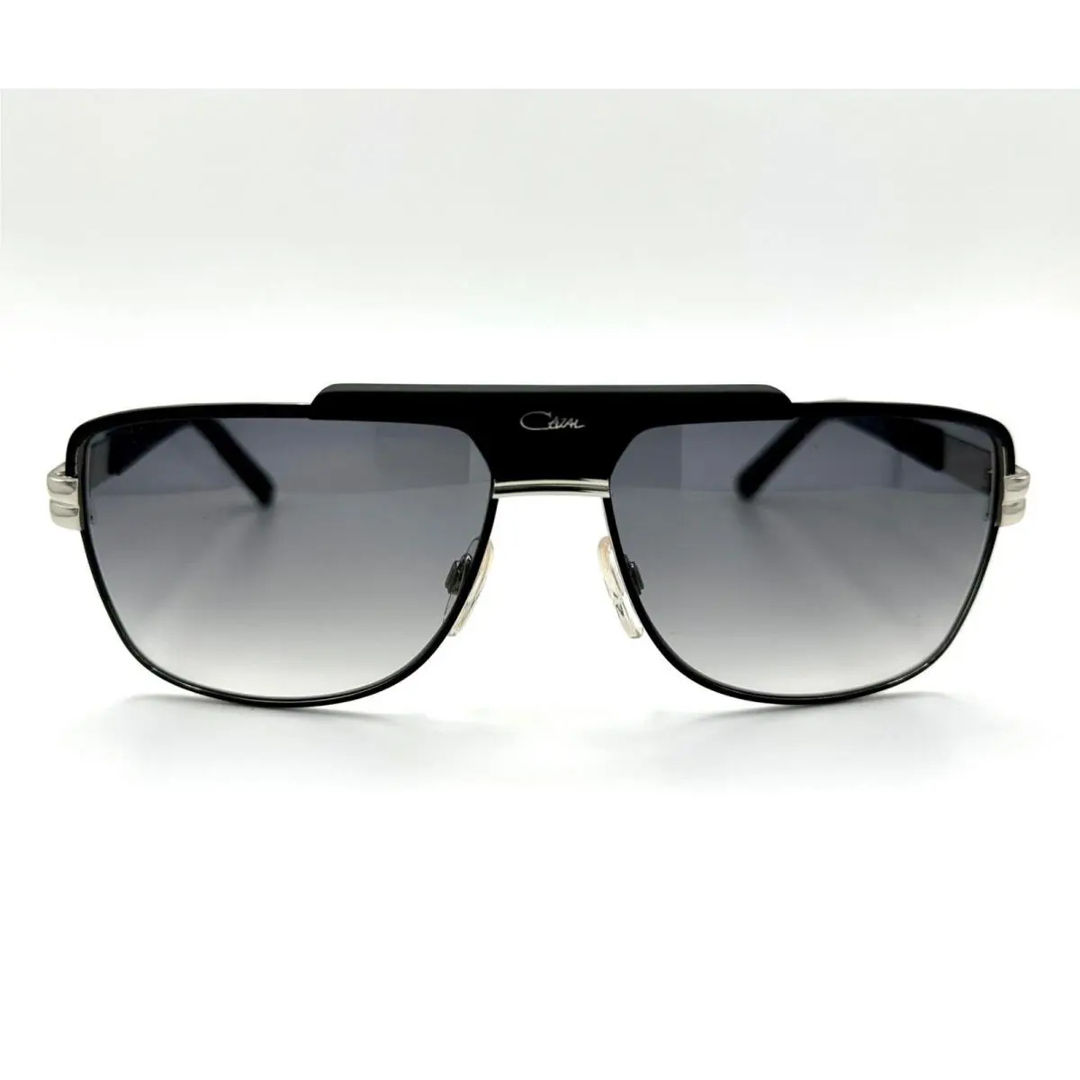 Cazal Legends MOD.987 Sunglasses 003SG Matte Black-silver/grey Lens 60mm