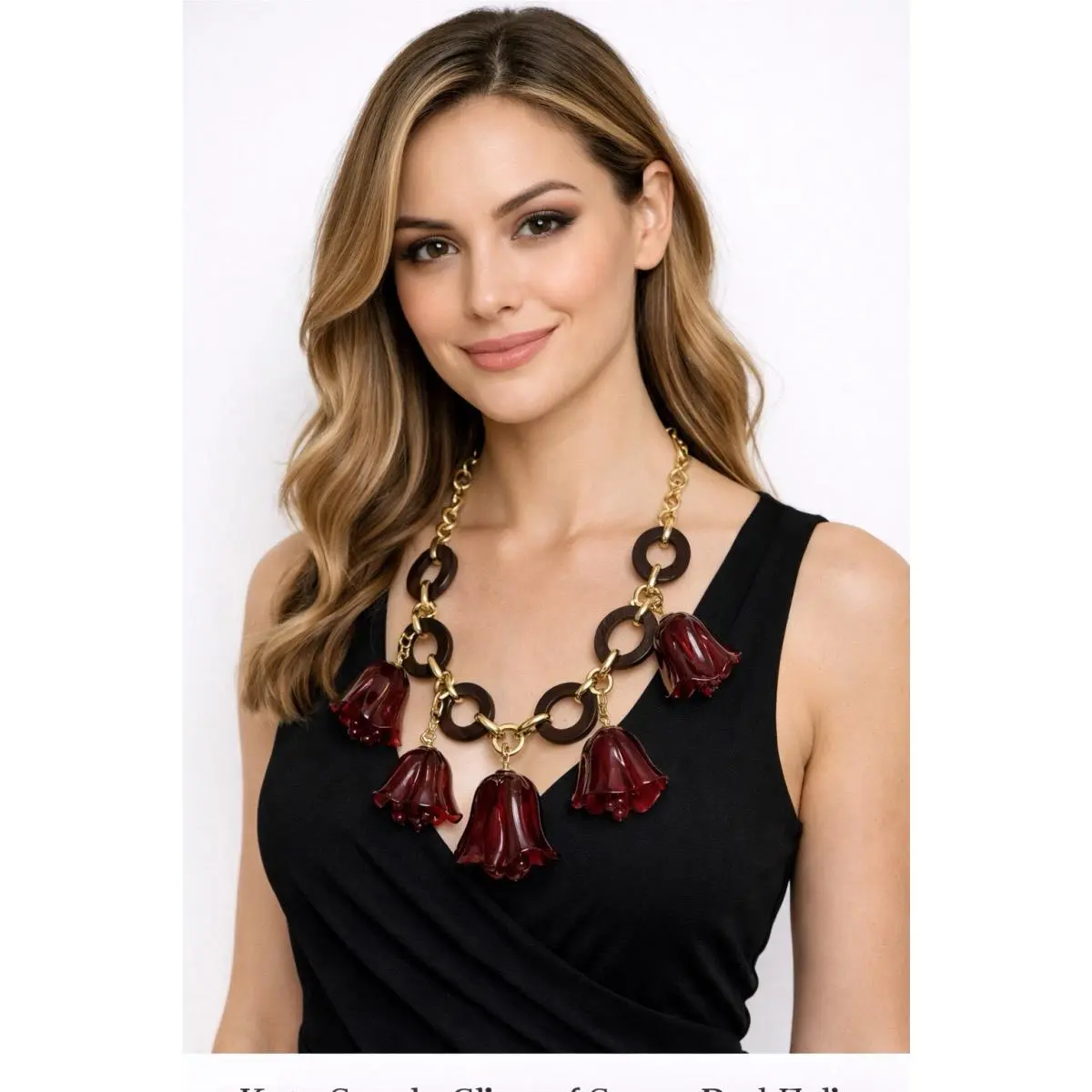 Kate Spade Colorful Flowers Statement Necklace 182K