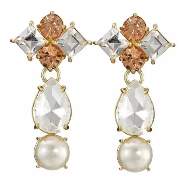 Kate Spade Gold Twinkling Fête Drop Earrings W1047