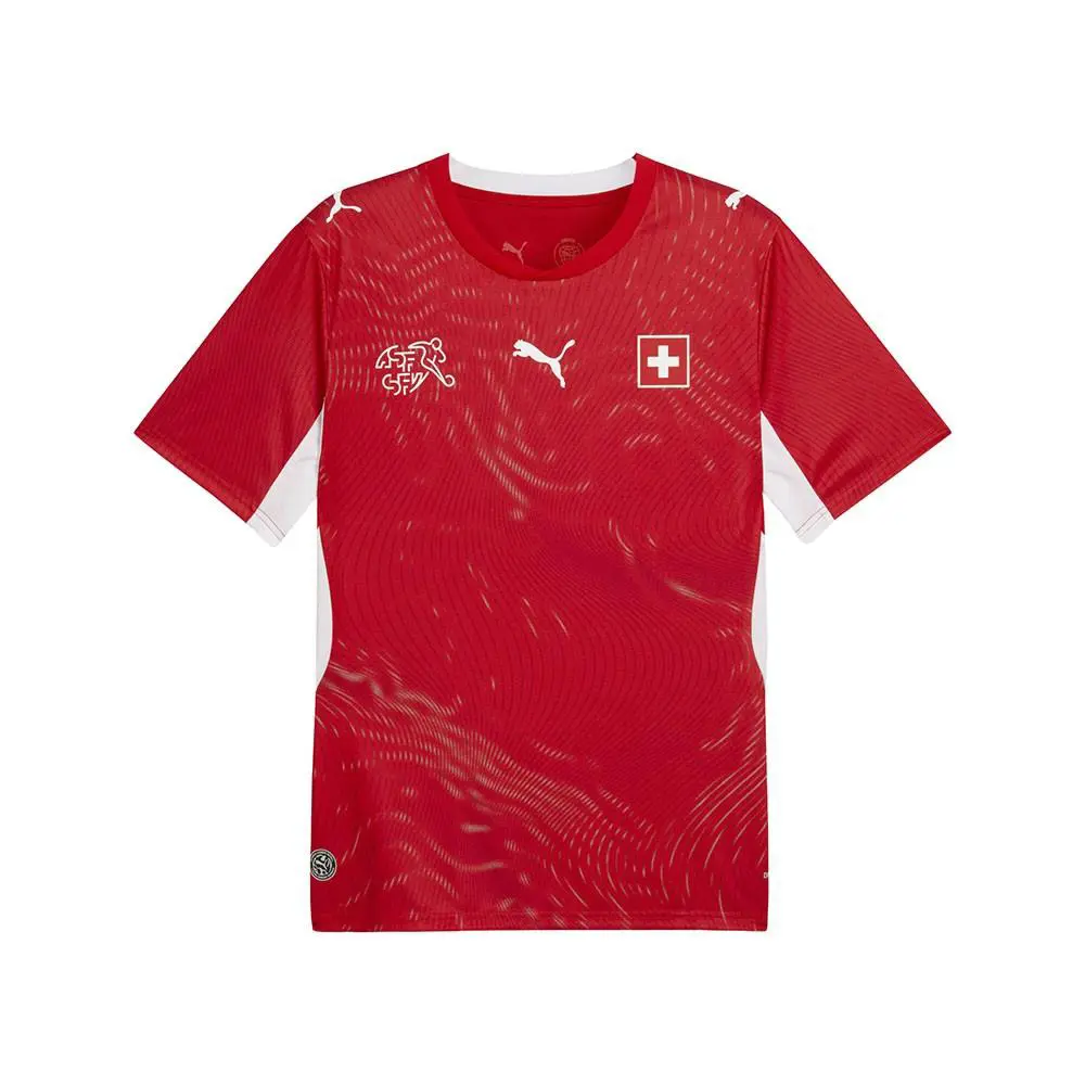 Puma clothing - PUMA Sfv Crew Neck Short Sleeve Home Soccer Jersey Replica - 78321801 - Red 6