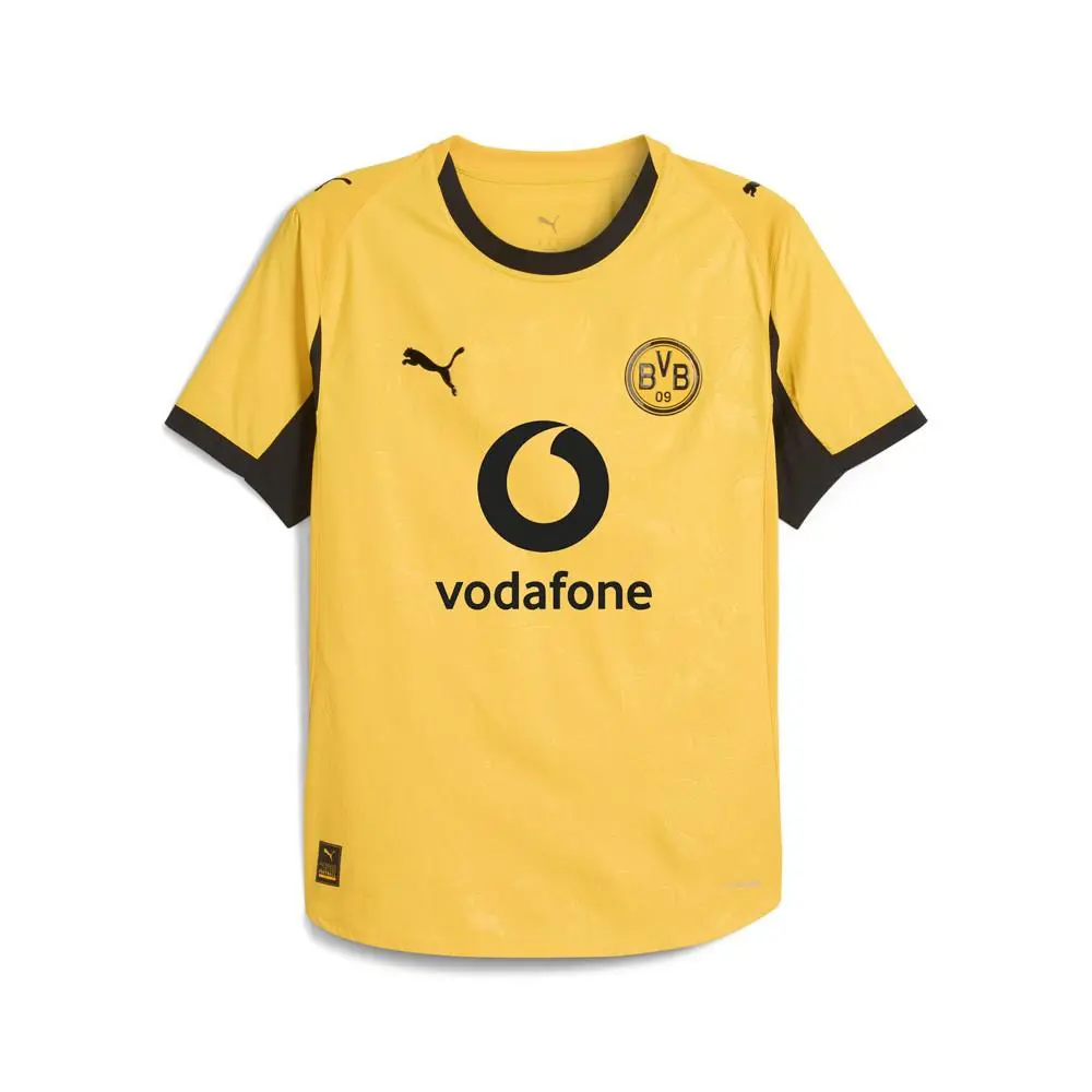 Puma Borussia Dortmund 2526 Authentic Cup Crew Neck Short Sleeve Borussia Dortmund 2526 Cup Crew Neck Short Sleeve Soccer Jersey M