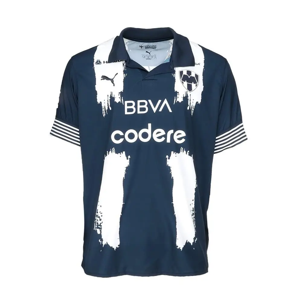 Puma clothing - PUMA Monterrey Leagues Cup Home 2526 Crew Neck Short Sleeve Repli - 70696601 - Blue 1