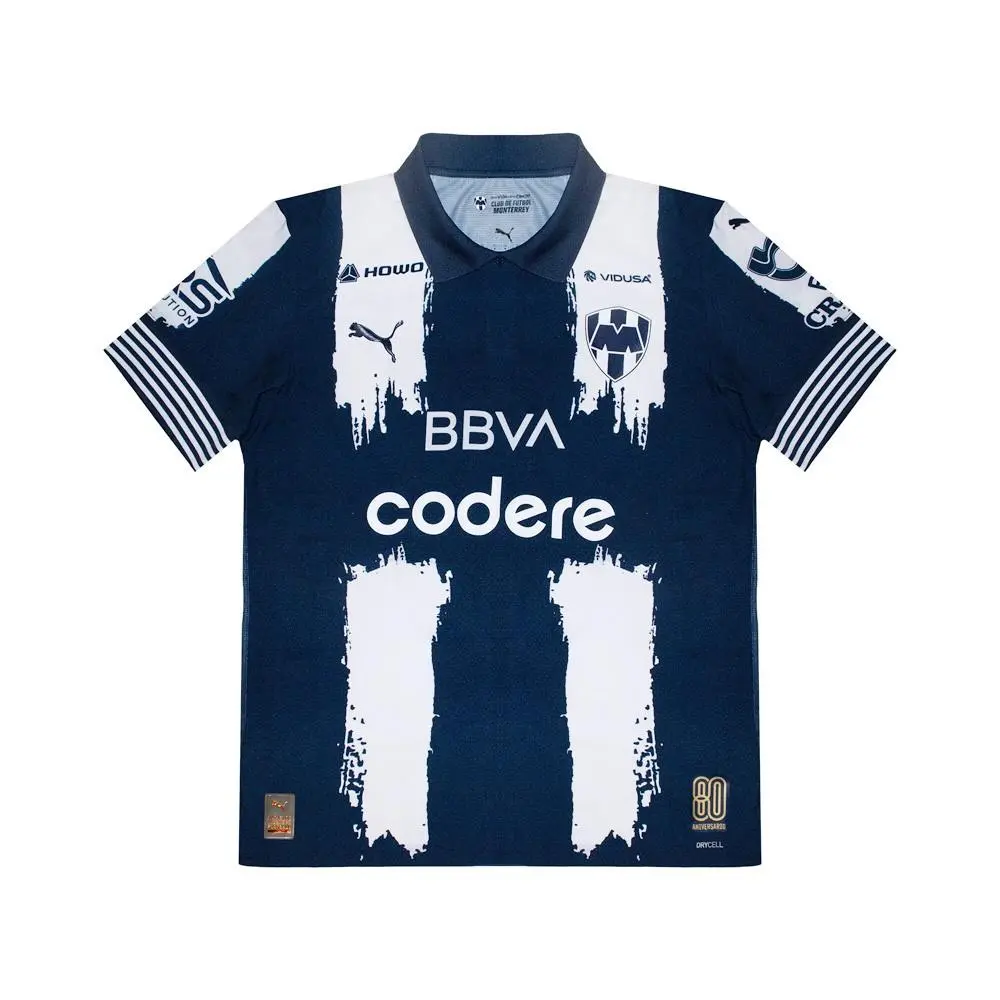 Puma clothing - PUMA Monterrey Leagues Cup Home 2526 Crew Neck Short Sleeve Repli - 70696601 - Blue 5