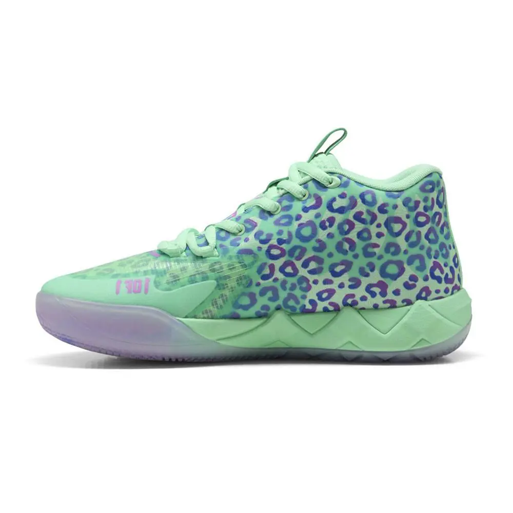 Puma shoes - PUMA  X Lamelo Ball Mb.01 Alien Safari Basketball - 31140101 - Green 1