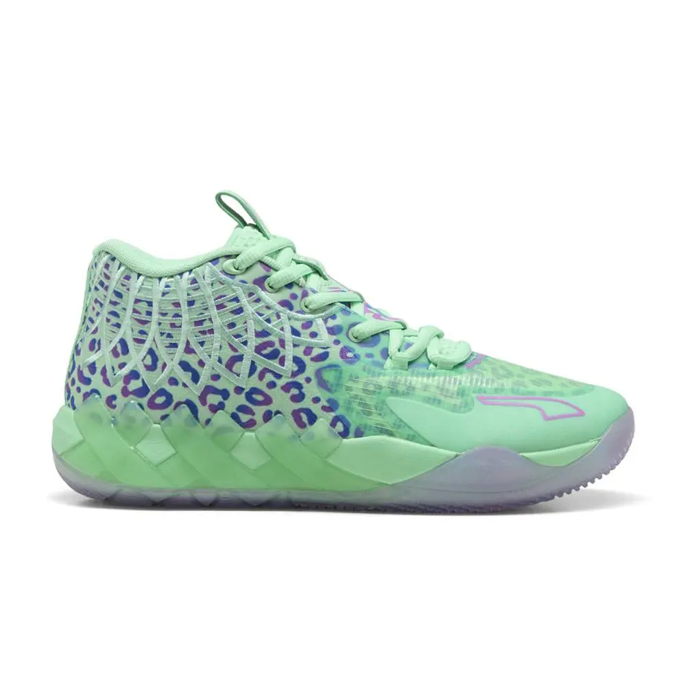Puma shoes - PUMA  X Lamelo Ball Mb.01 Alien Safari Basketball - 31140101 - Green 5