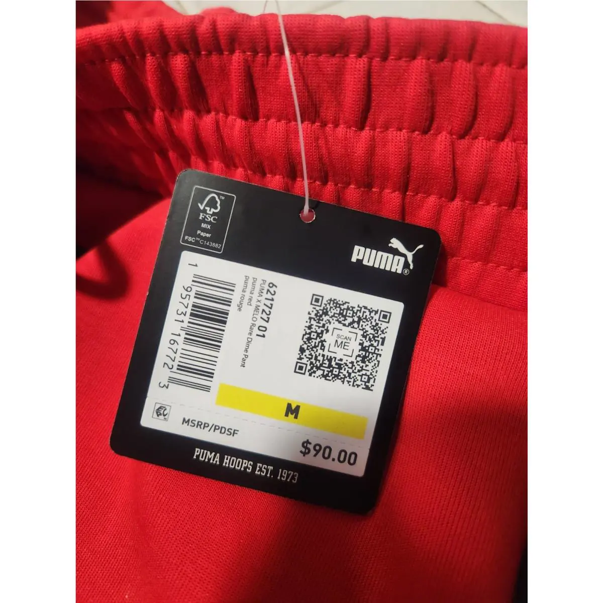 Puma clothing - Puma x Melo - Melo - 621727-01 - Red 14
