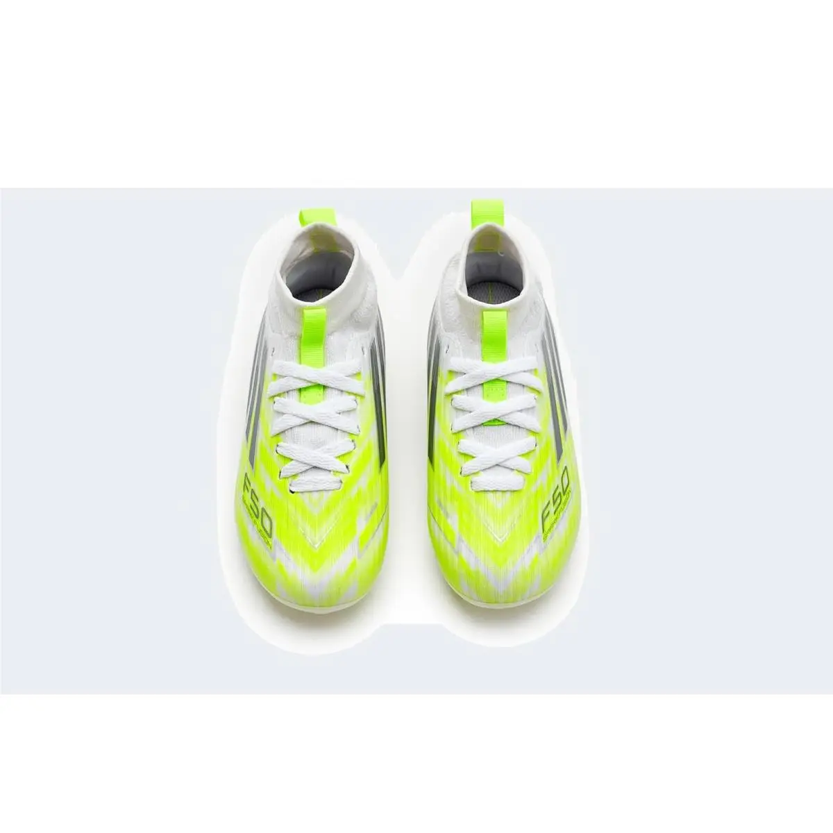 Adidas shoes - White/Iron Metallic/Yellow 7