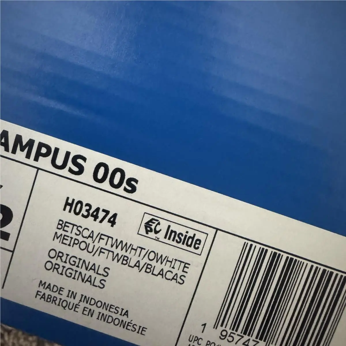 Adidas shoes - adidas Campus 00s - Campus - H03474 - Red 18
