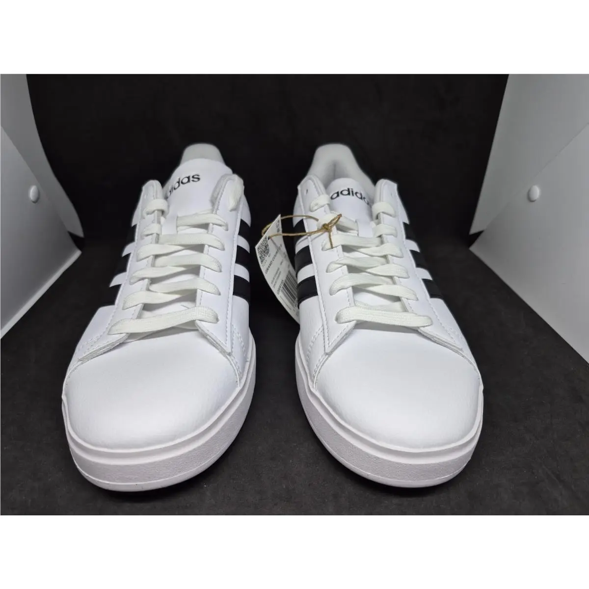 Adidas shoes - Grand Court 2.0 - Grand Court - GW9195 - White Black 5