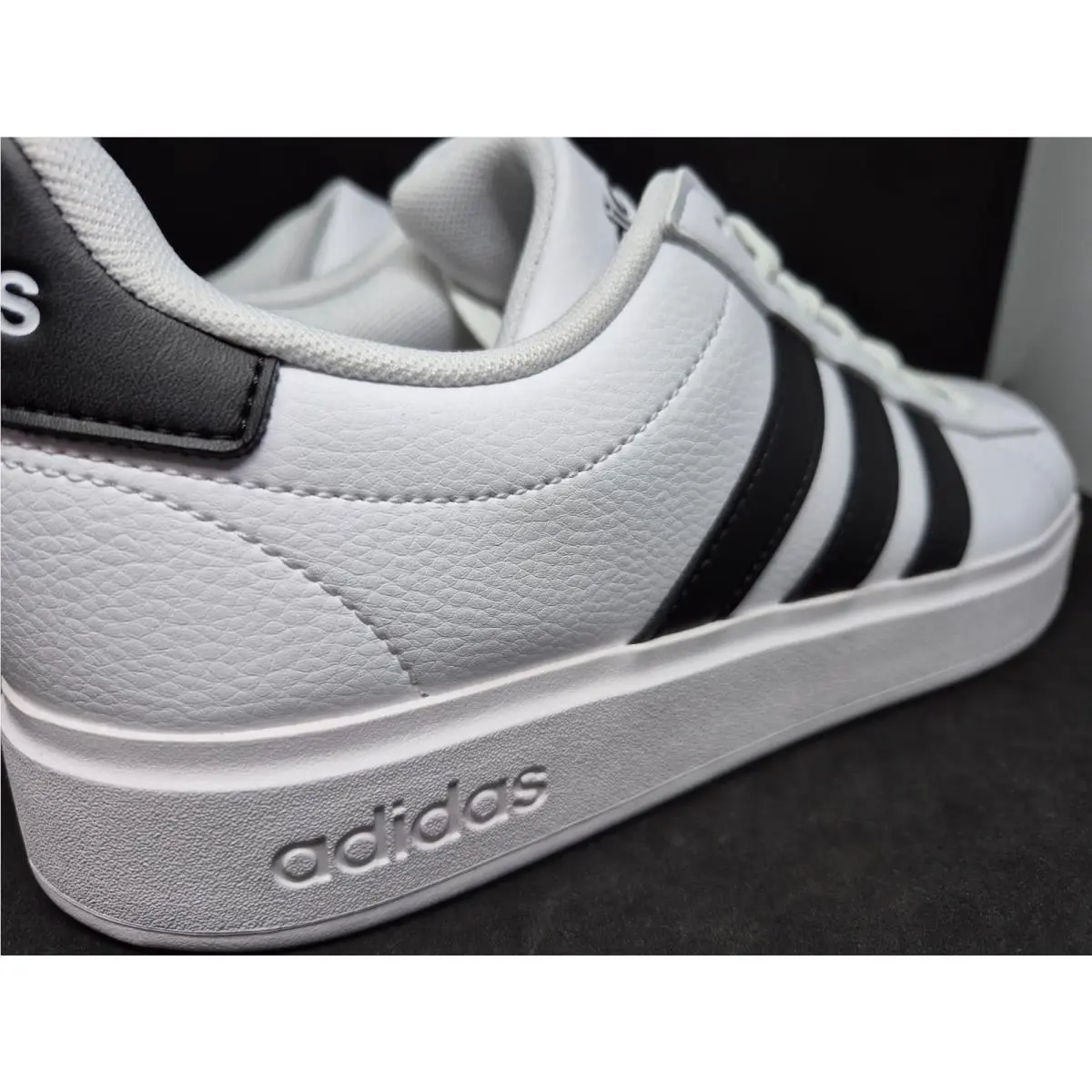 Adidas shoes - Grand Court 2.0 - Grand Court - GW9195 - White Black 6
