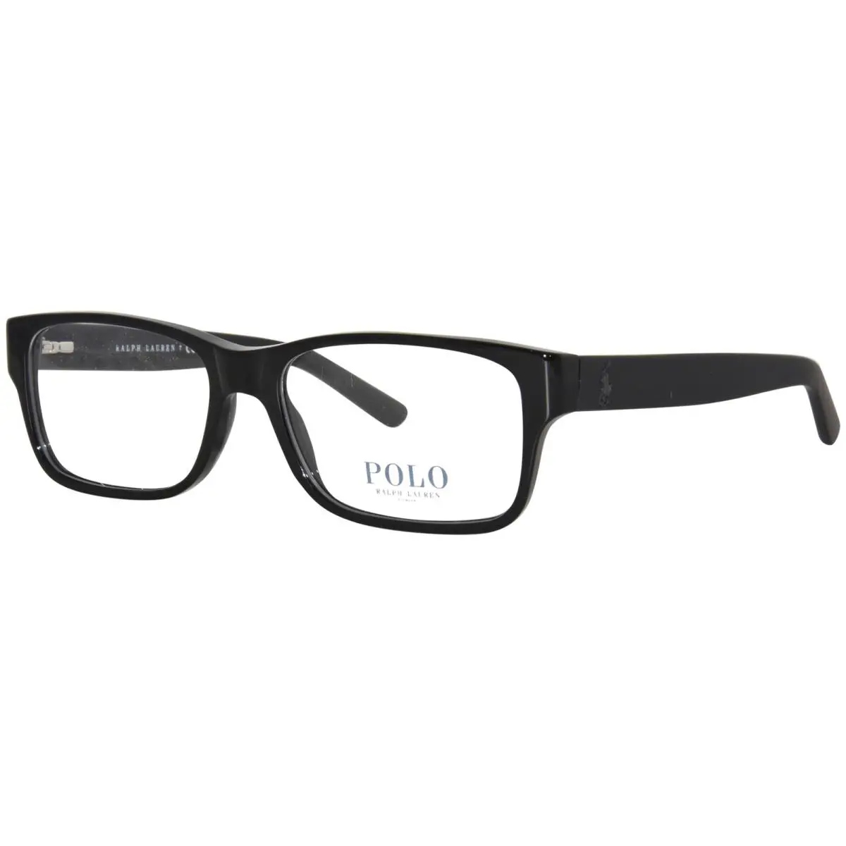 Polo Ralph Lauren PH2117 5001 Eyeglasses Frame Men`s Shiny Black Full Rim 54mm