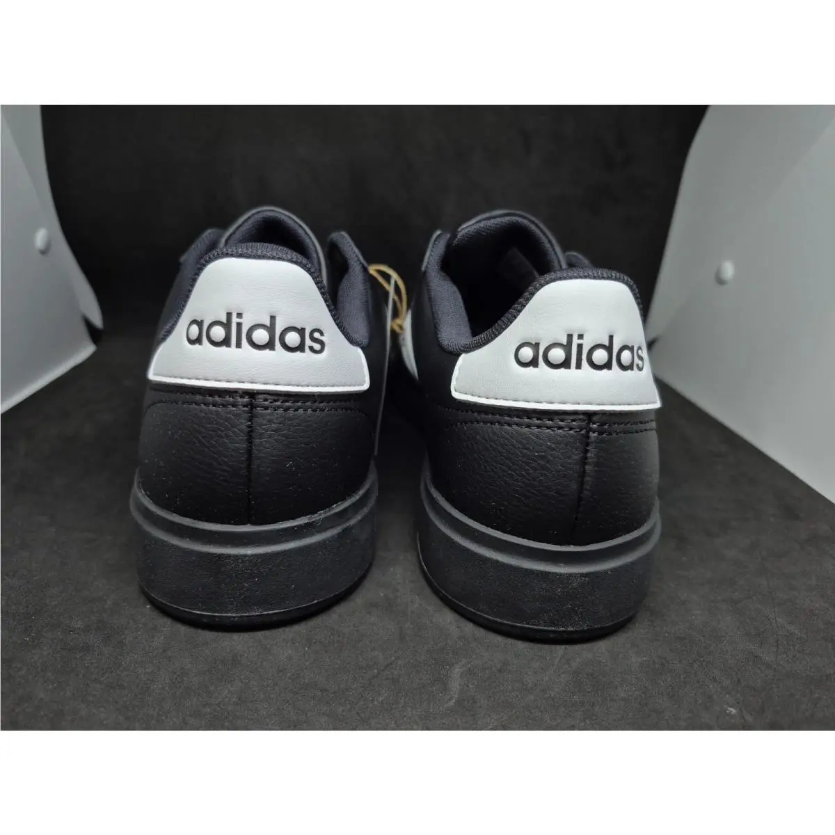 Adidas shoes - Grand Court 2.0 - Grand Court - JR0546 - Black White Gold Metallic 1