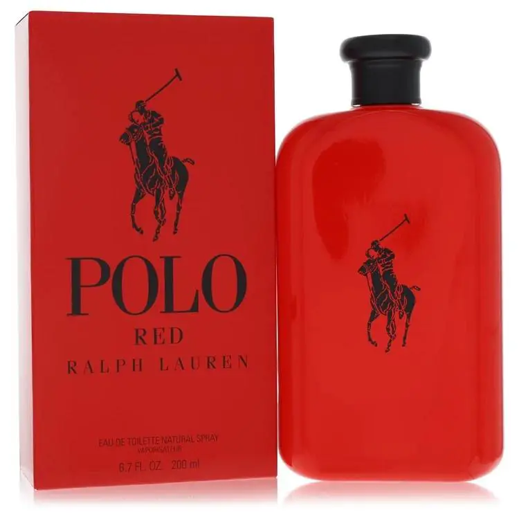 Polo Red by Ralph Lauren Edt Cologne For Men 6.7 oz / 200 ml
