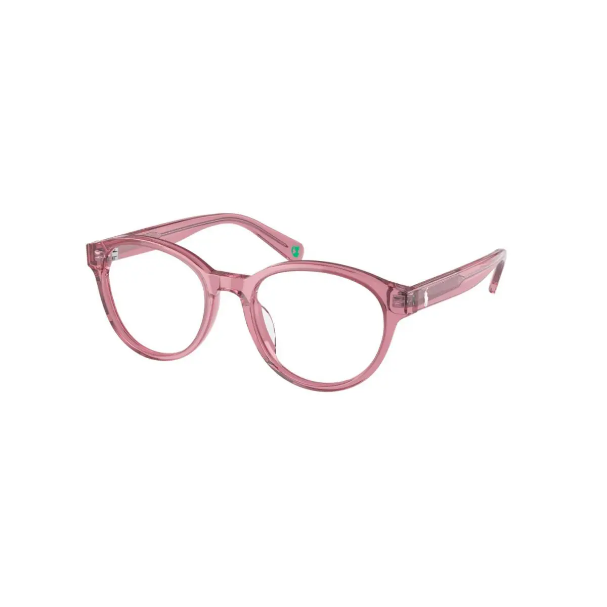 Polo Ralph Lauren PP8546U Eyeglasses - Transparent Rose/ Demo Lens 130-47-17mm