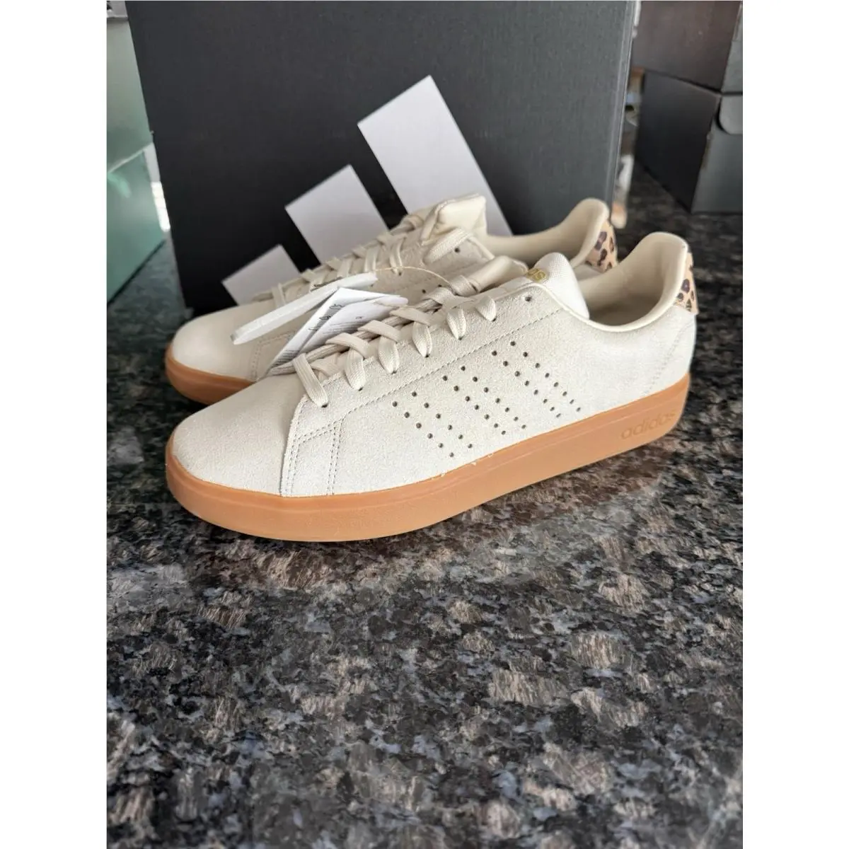 Adidas shoes - adidas Advantage - Advantage - JQ7396 - Beige 1