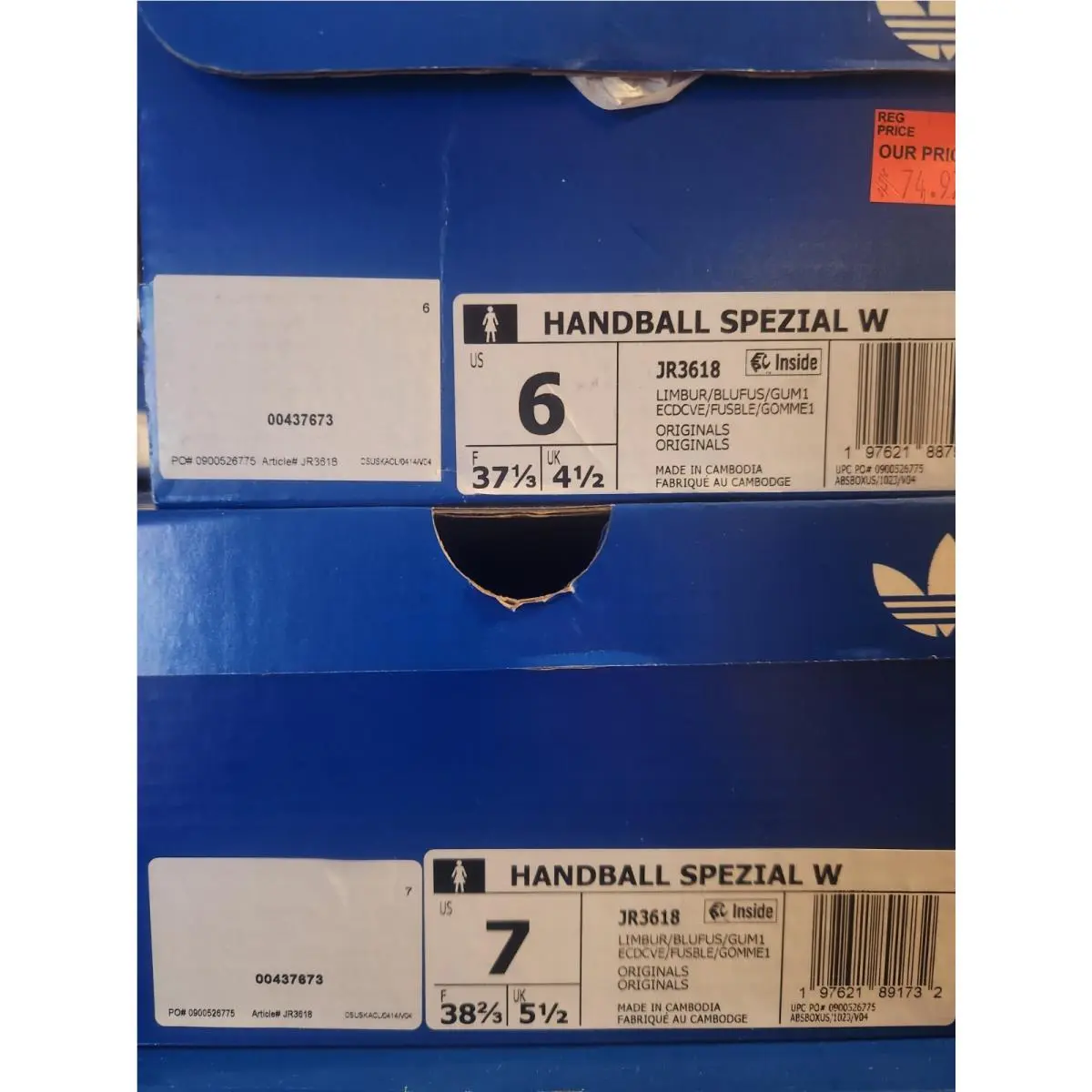 Adidas shoes - adidas Handball Spezial - Handball Spezial - JR3618 - Green 6