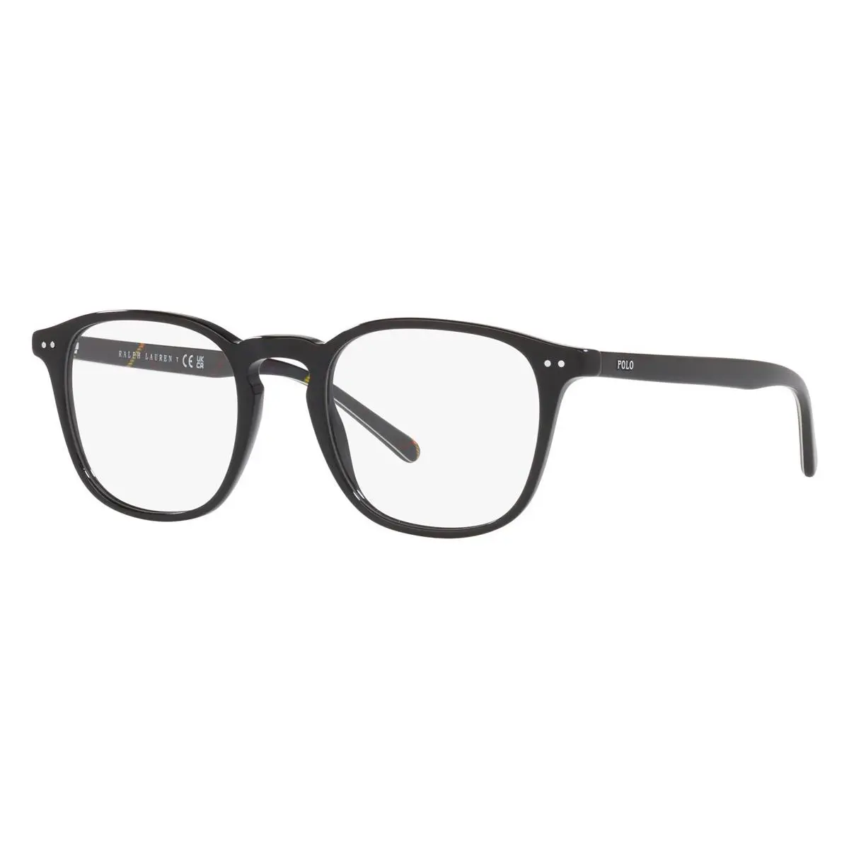 Polo Ralph Lauren Man Pillow Eyeglasses PH2254 5001 Shiny Black 51mm