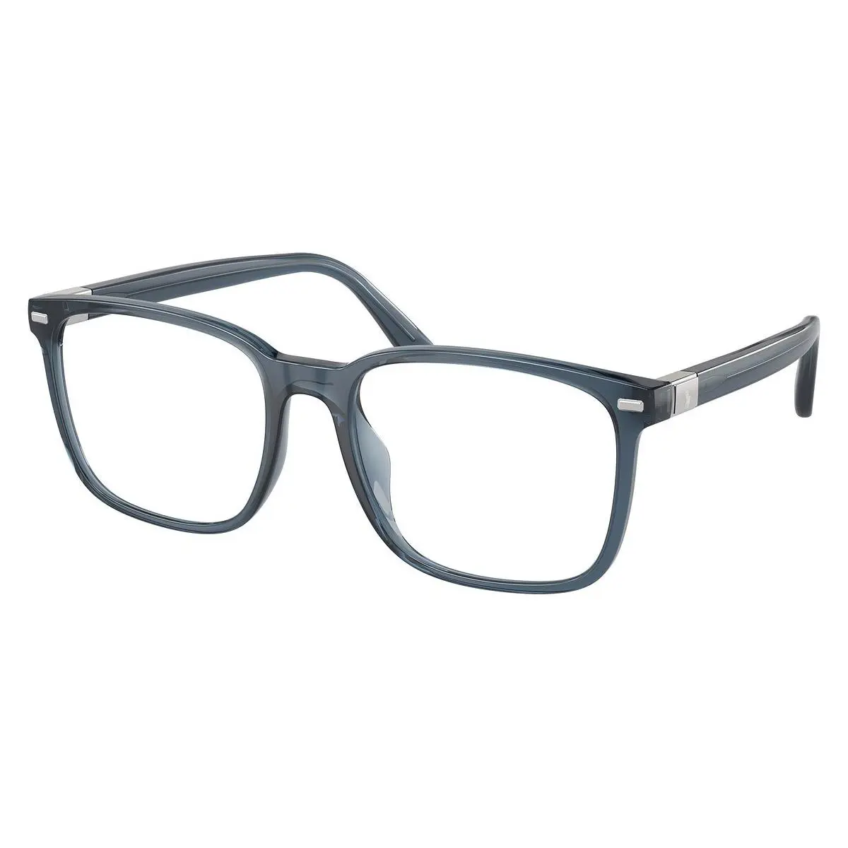 Polo Ralph Lauren Man Eyeglasses PH2271U 5698 Shiny Transparent Blue 53mm