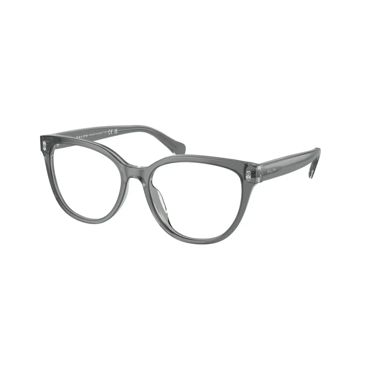 Ralph Lauren RA7153 6069 Eyeglasses - Transparent Grey / Demo Lens 145-53-16mm
