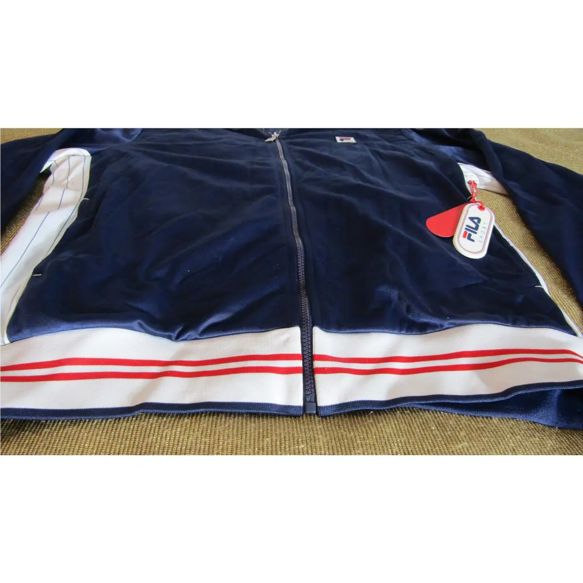 Fila clothing - Blue with Red Stripe 3