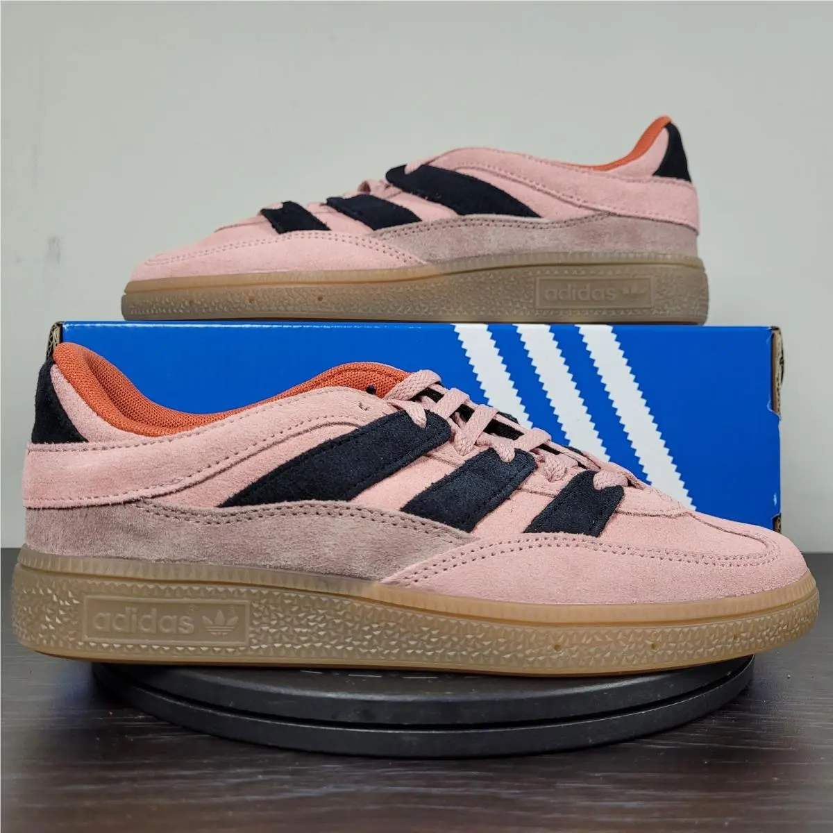 Women’s Size 7  Handball Spezial ST Wonder Mauve Core Black JI2605 by Adidas