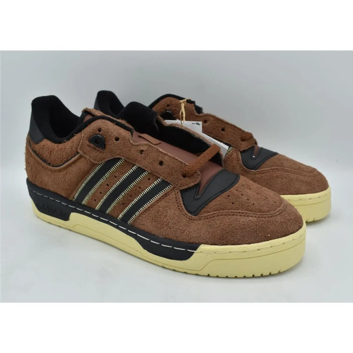 Adidas shoes - adidas Rivalry 86 - Rivalry - IF6265 - Preloved Brown/Core Black/Easy Yellow (UPC: 196473299529) 1