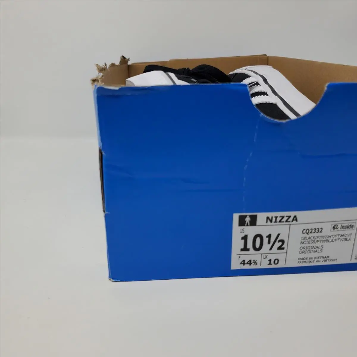 Adidas shoes - Adidas Nizza - Nizza - CQ2332 - Black 8