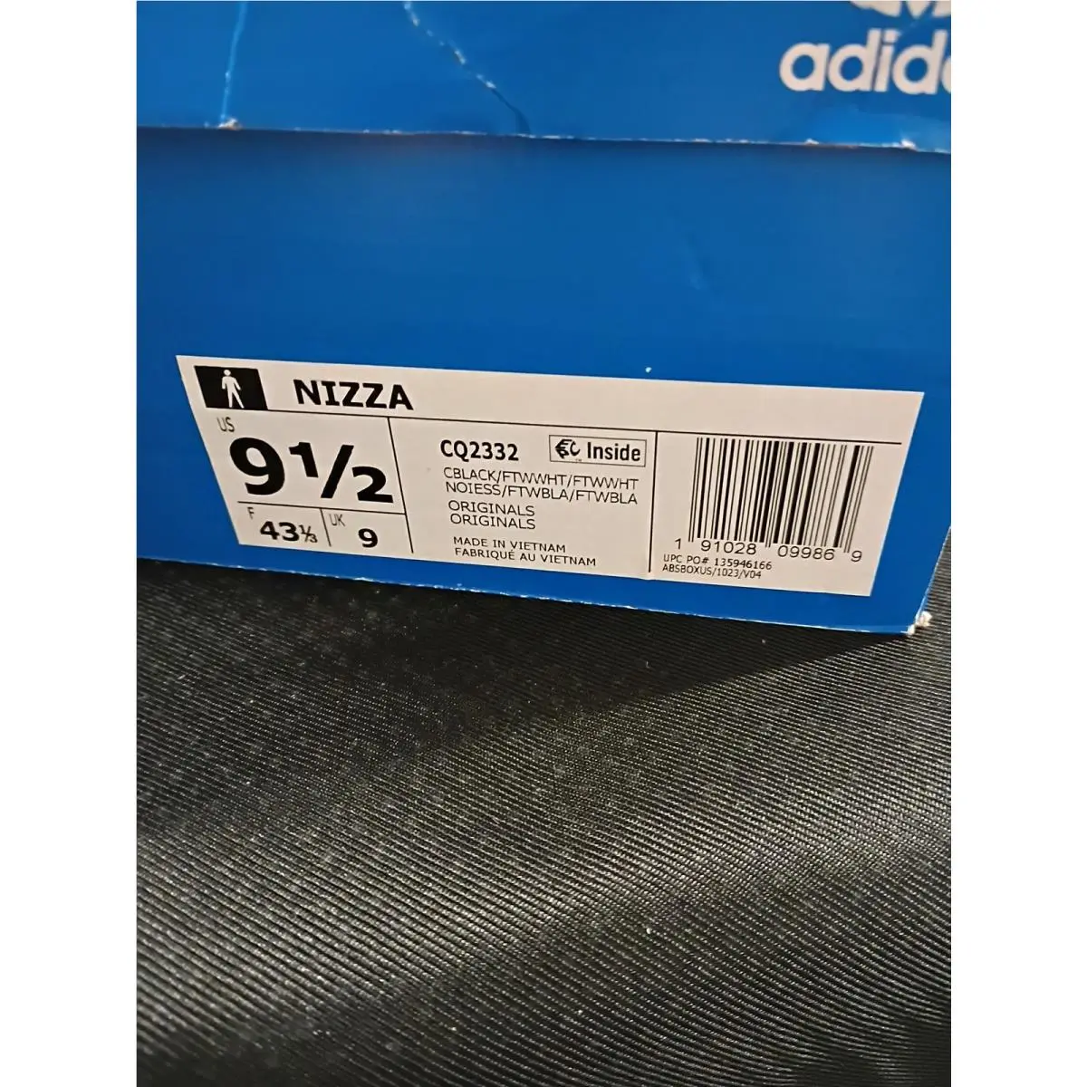 Adidas shoes - adidas Nizza - Nizza - CQ2332 - Black (UPC: 0191028099869) 4