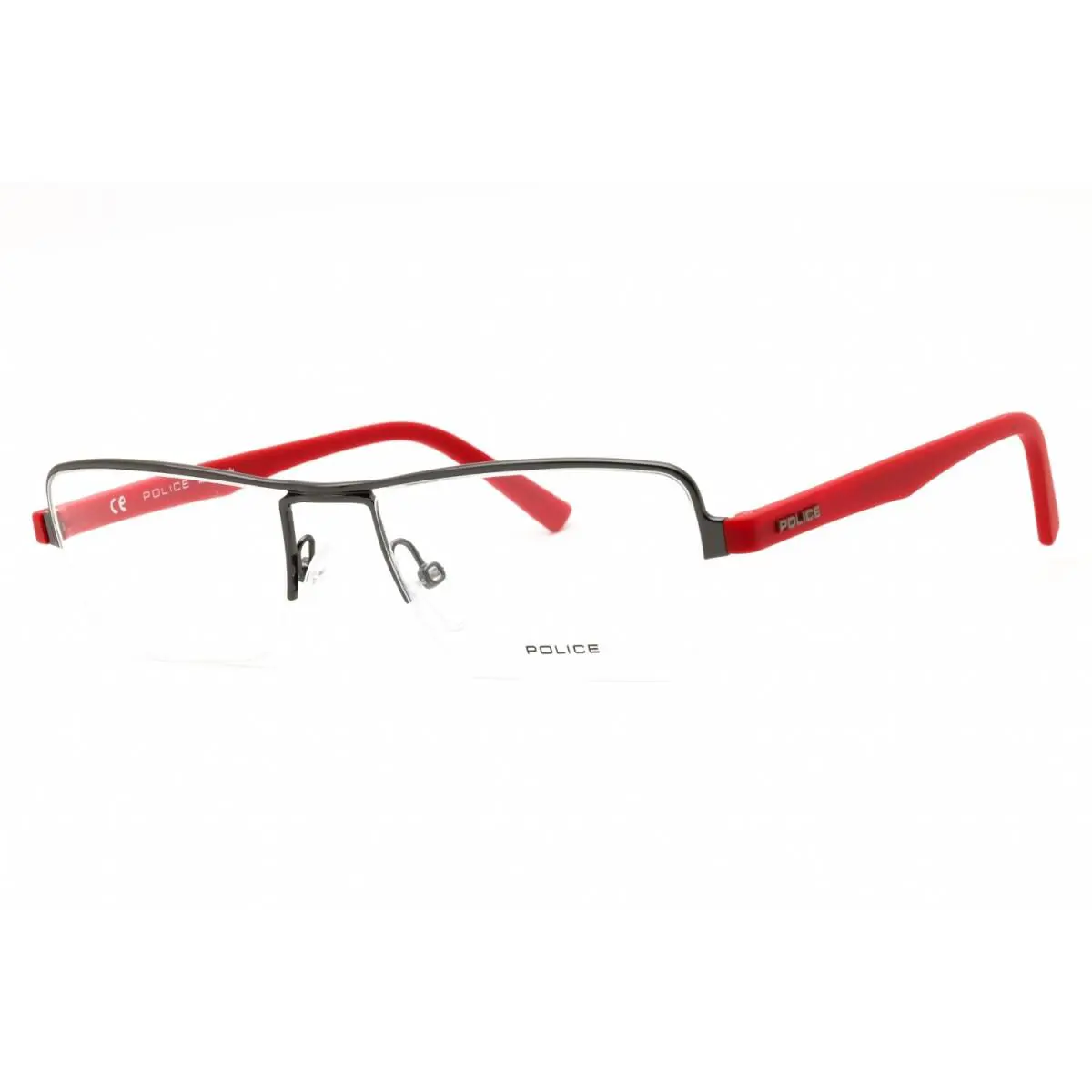 Police VPL257 0568 Shiny Gunmetal 52mm Eyeglasses