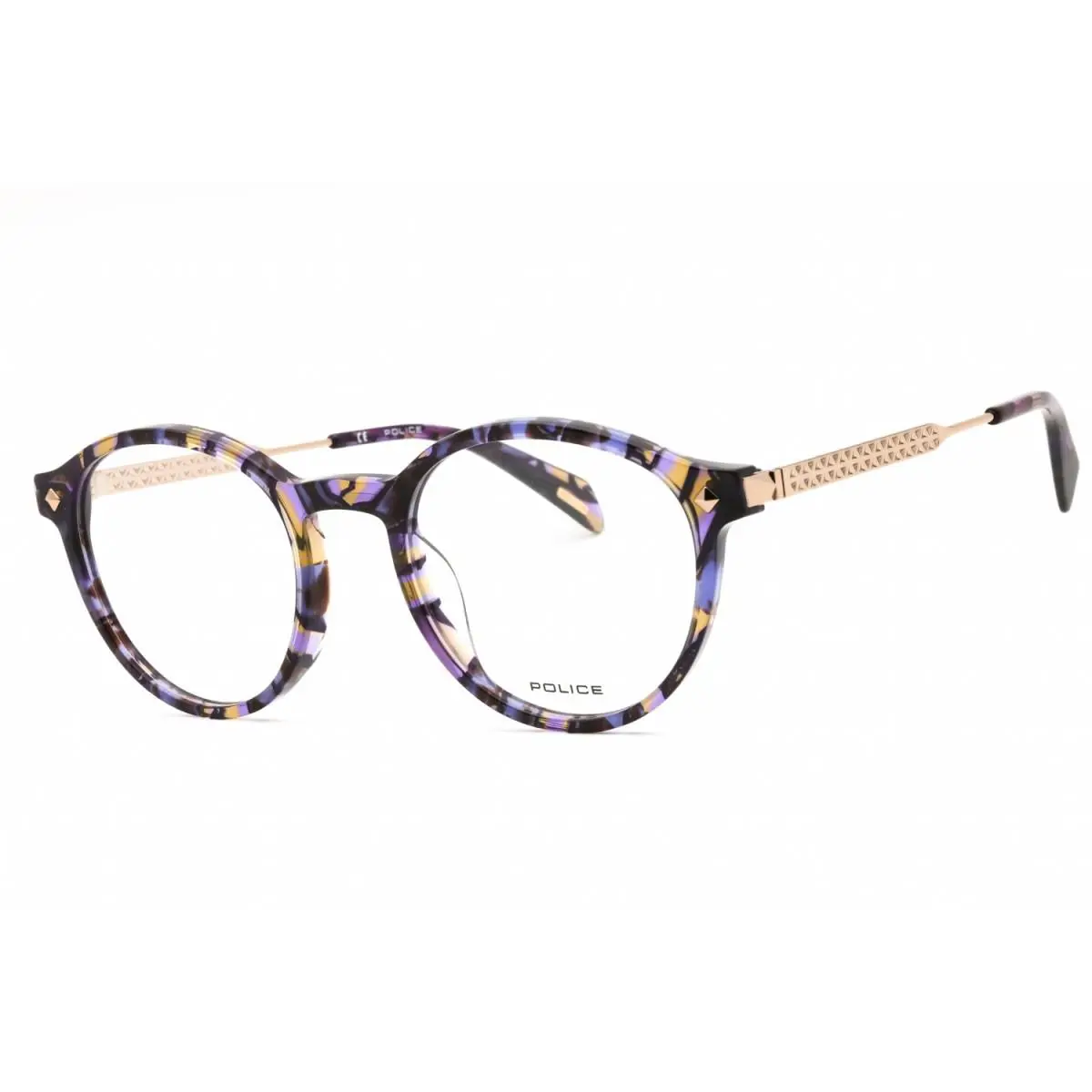 Police VPLG27 0VB9 Purple Fantasy 49mm Eyeglasses