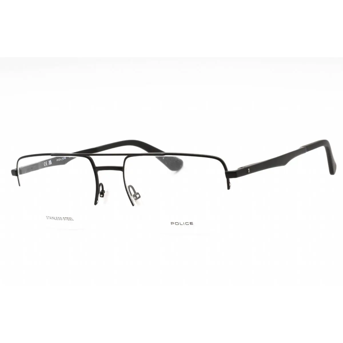 Police VPLG71M 0531 Semi Matte Black 55mm Eyeglasses
