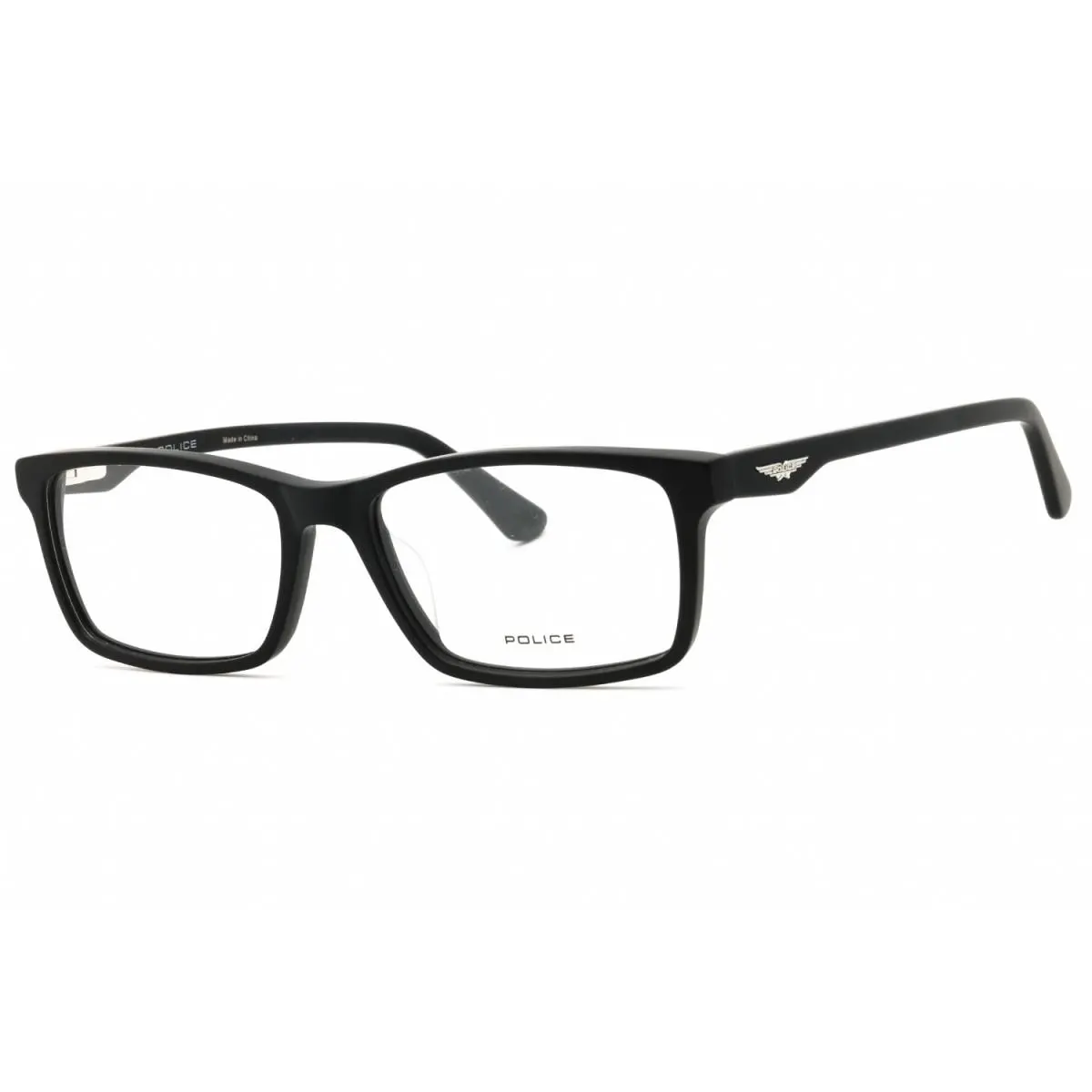 Police VPLN82 0703 Matte Black 54mm Eyeglasses