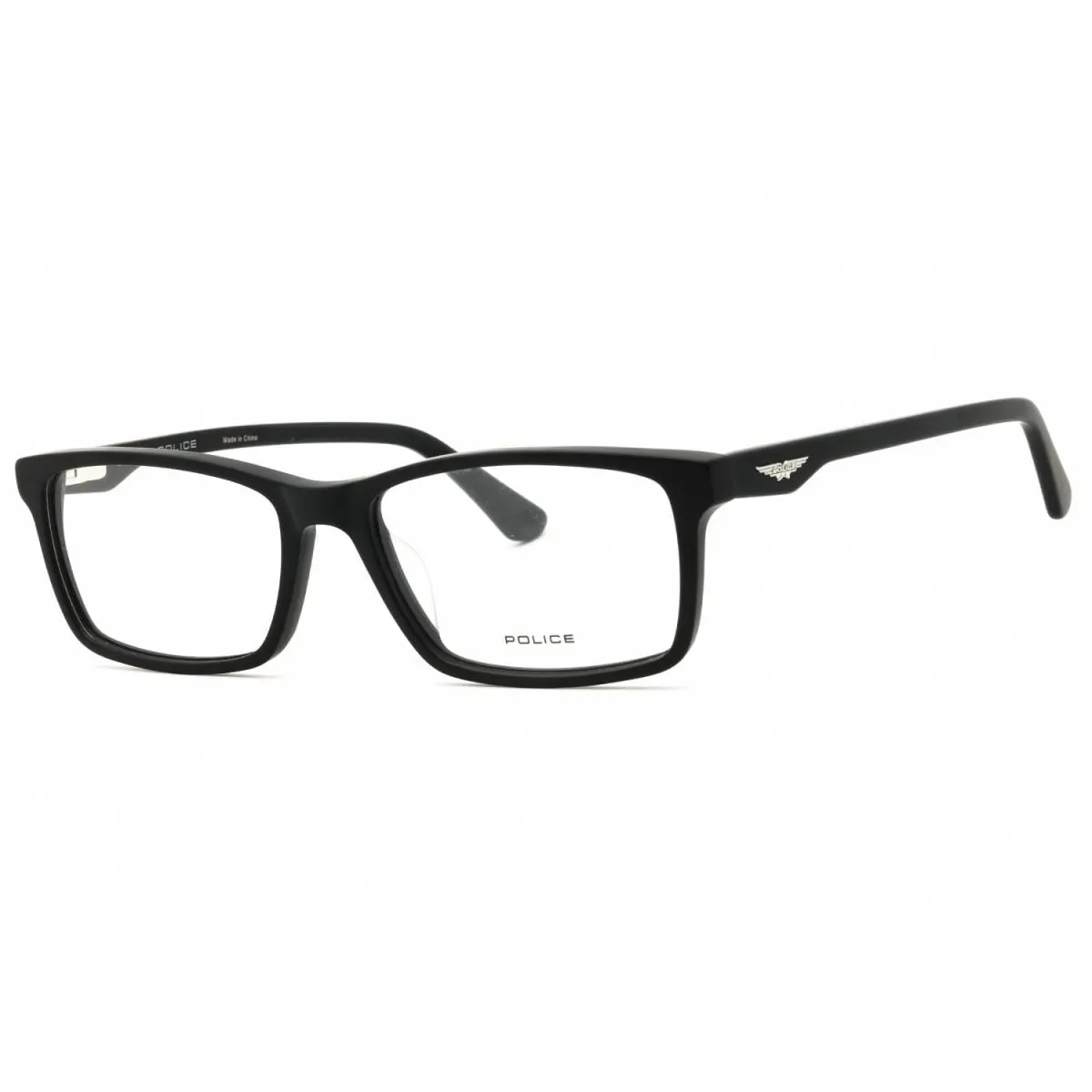 Police VPLN82 0703 Matte Black 54mm Eyeglasses - Frame: Matte Black, Lens: Clear Demo Lenses, code: 0703