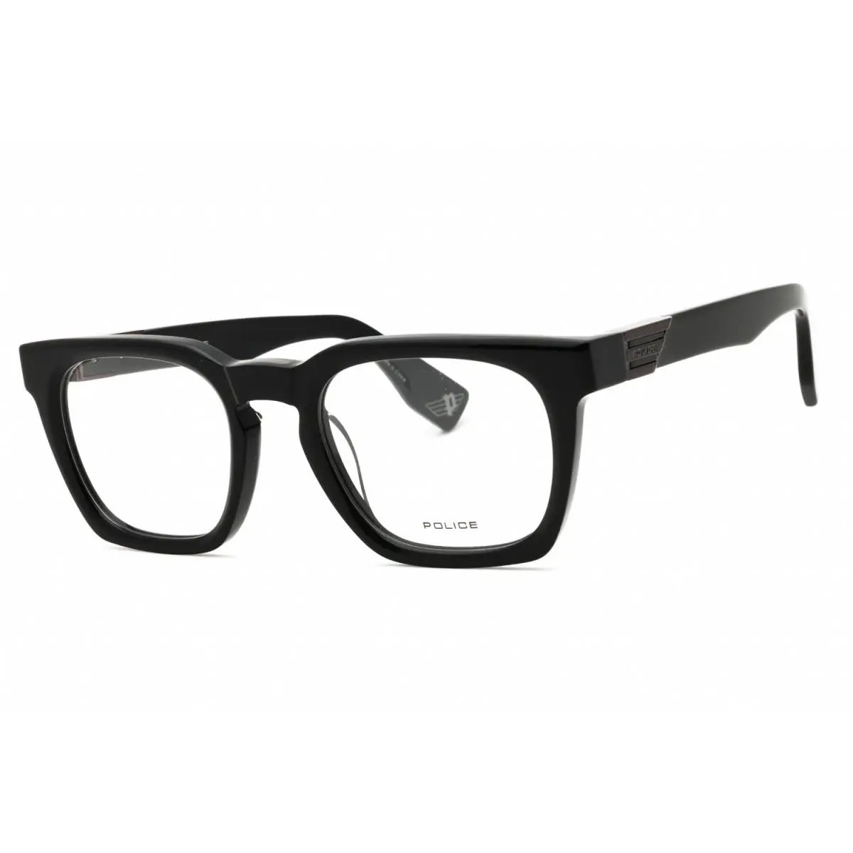 Police VPLN64 0700 Shiny Black 53mm Eyeglasses