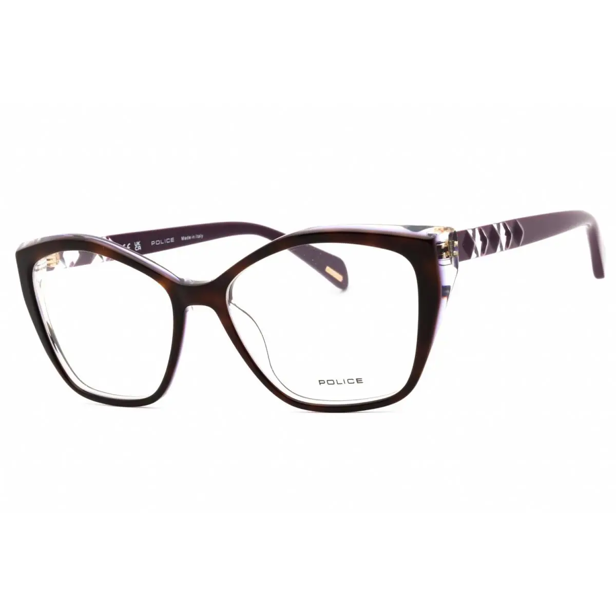 Police VPLL32M 0993 Shiny Havana 54mm Eyeglasses