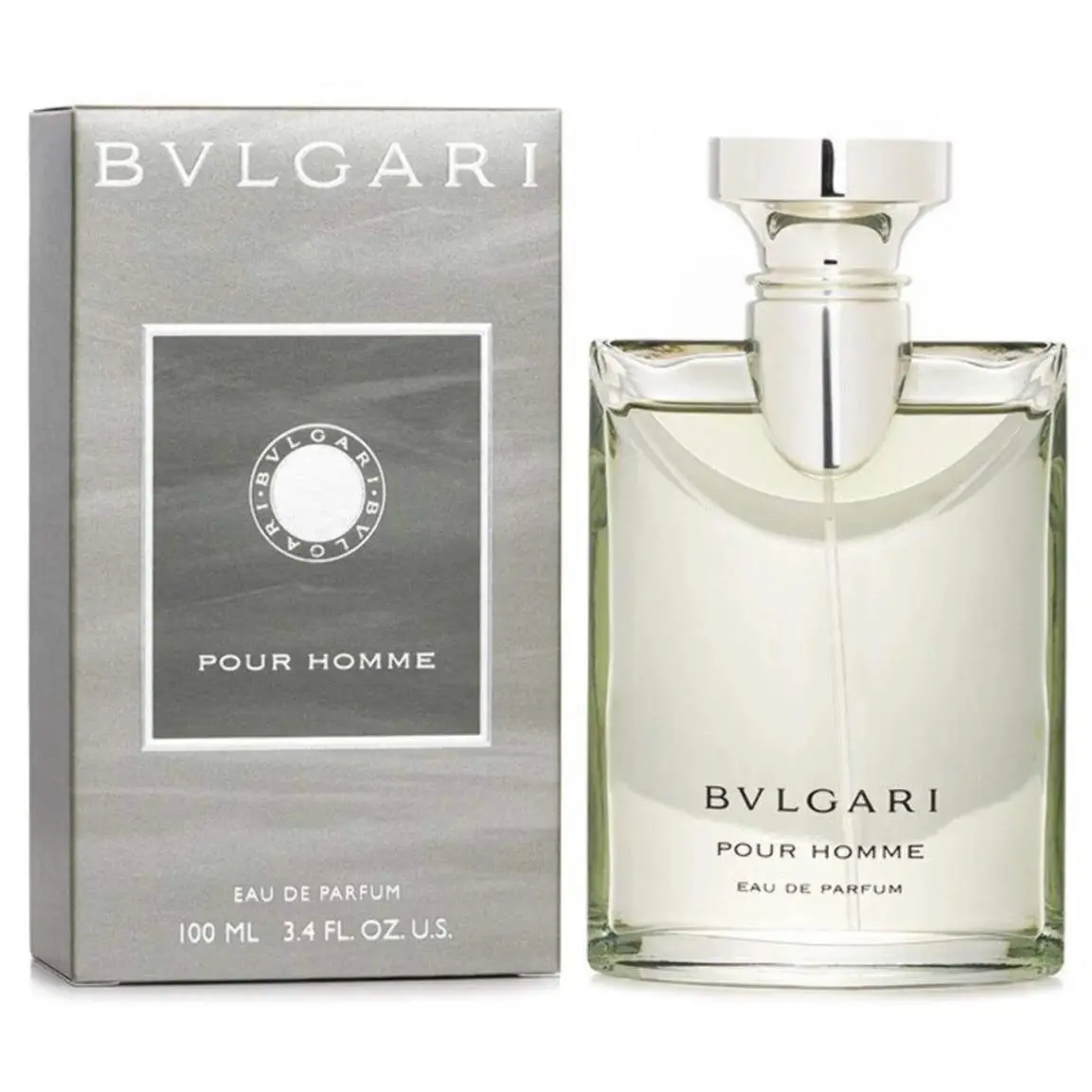 Bvlgari Pour Homme 3.4 oz / 100 ml Eau de Parfum Edp Men Cologne Spray