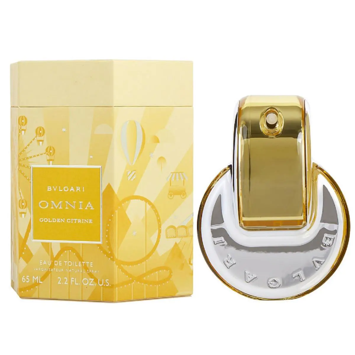 Omnia Golden Citrine Bvlgari 2.2 oz / 65 ml Edt Women Perfume Spray