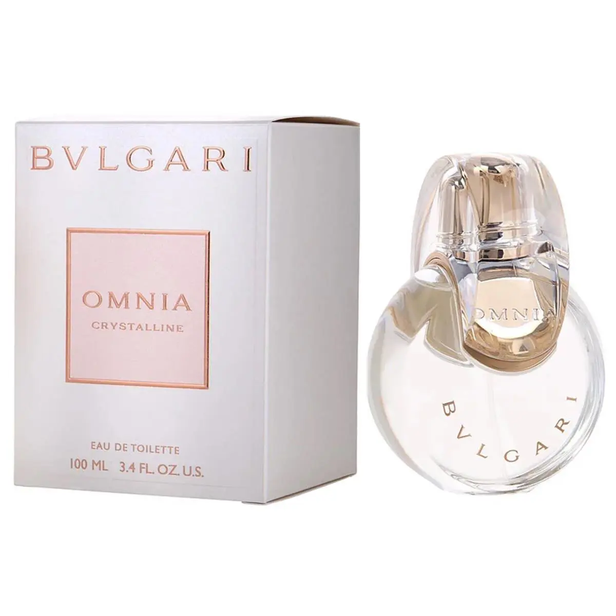 Omnia Crystalline Bvlgari 3.4 oz / 100 ml Eau De Toilette Women Perfume Spray